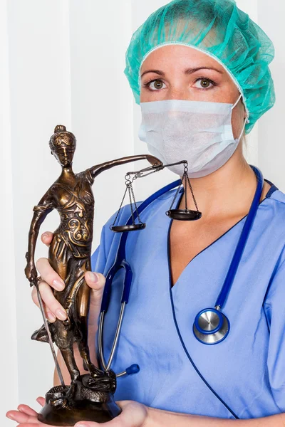 Enfermeira op — Fotografia de Stock