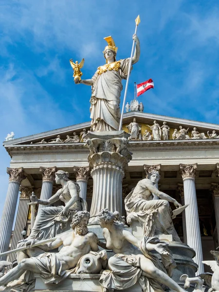 Парламенту Австрії, Відень, — стокове фото