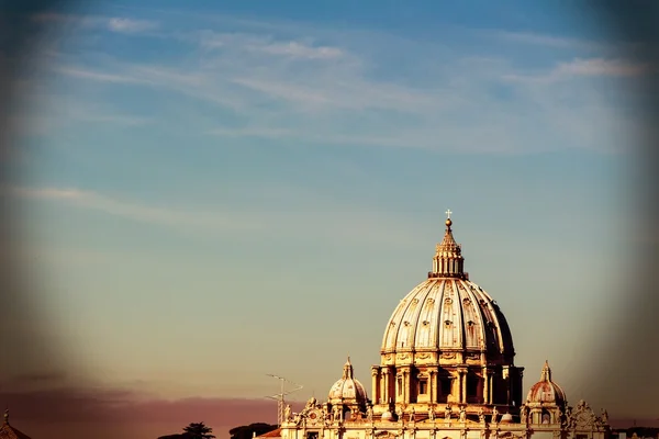 Italia, roma, St. Peters basílica —  Fotos de Stock