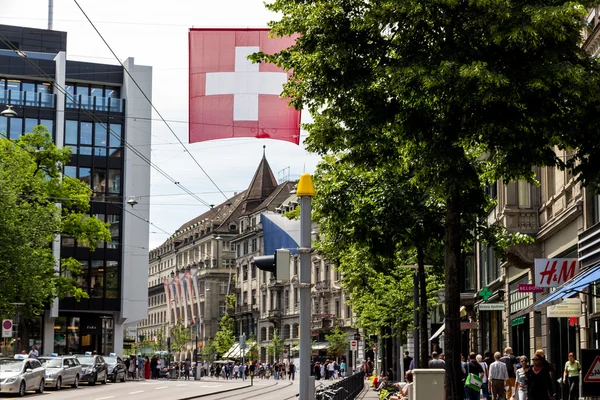 Schweiz, Zürich, bahnhofstrasse — Stockfoto