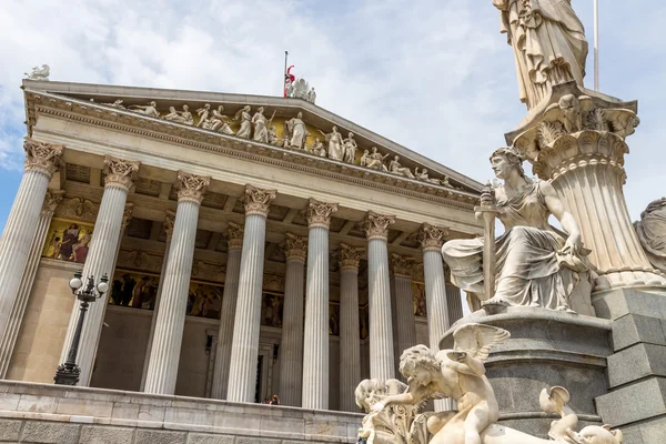 Áustria, Viena, Parlamento — Fotografia de Stock