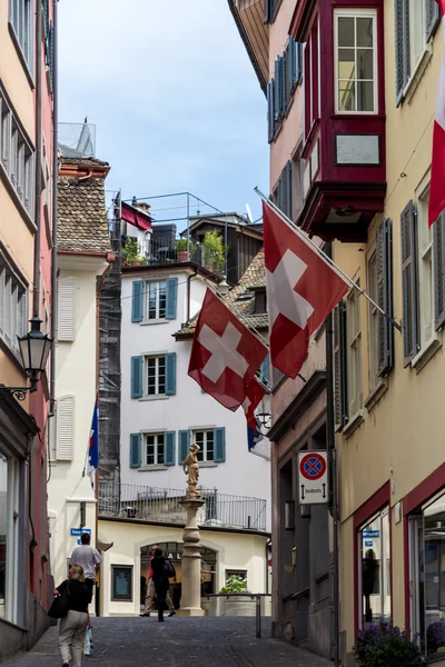 Suiza, zurich, augustinergasse —  Fotos de Stock