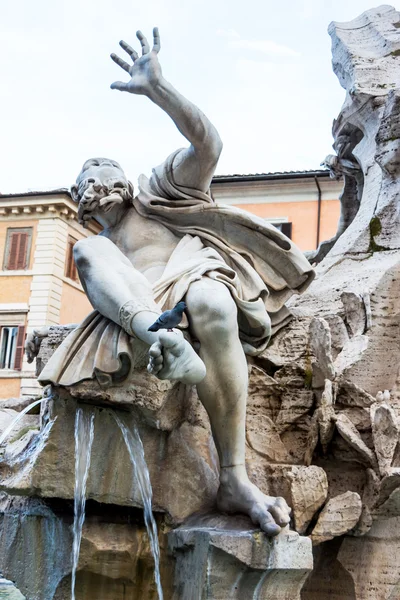 Itália, Roma, Piazza Navona — Fotografia de Stock