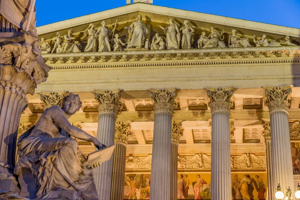 Áustria, Viena, Parlamento — Fotografia de Stock