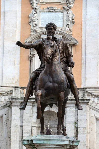 Rzym. Piazza del campidoglio — Zdjęcie stockowe
