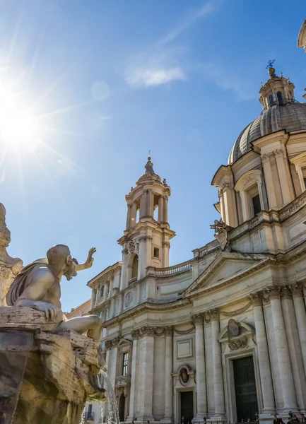 Włochy, Rzym, piazza navona — Zdjęcie stockowe