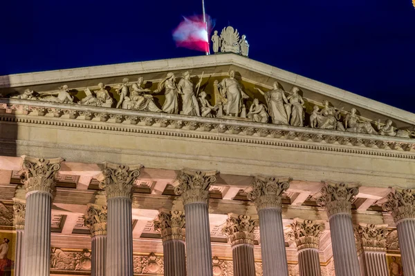 Austria, Wiedeń, Parlament — Zdjęcie stockowe