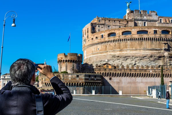 Italien, Rom, castel sant angelo — Stockfoto