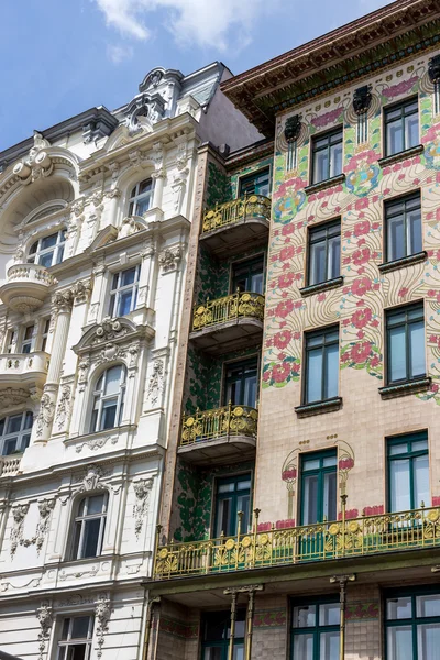 Áustria, Viena, wien row houses — Fotografia de Stock