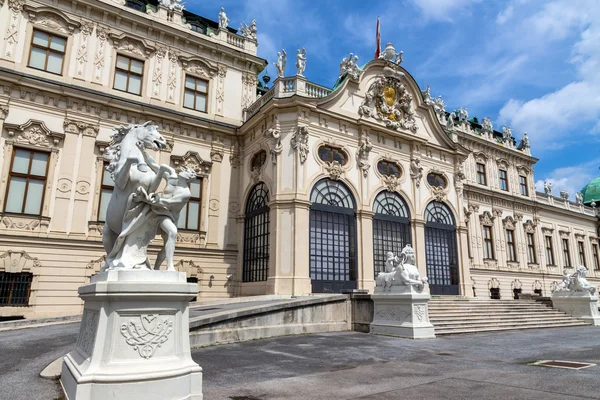 Oostenrijk, Wenen, belvedere castle — Stockfoto