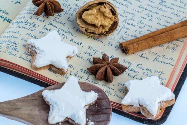 Backen für Weihnachten — Stockfoto