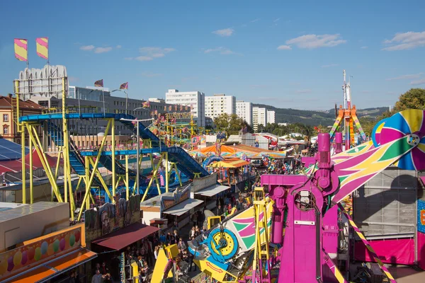 Urfahraner beurs in linz, Oostenrijk — Stockfoto