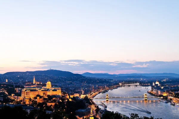 Hungria, Budapeste, paisagem urbana — Fotografia de Stock