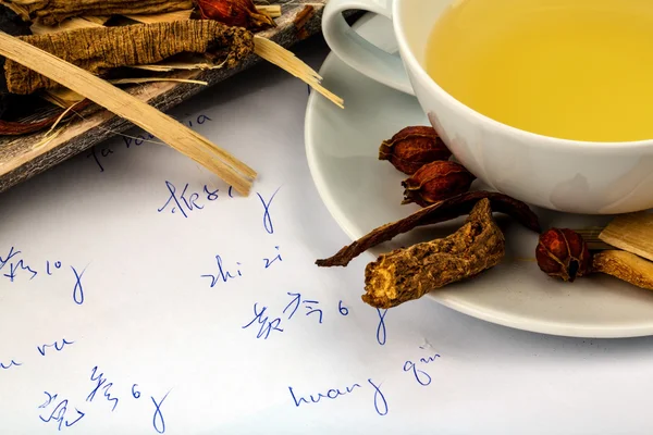 Té para la medicina tradicional china —  Fotos de Stock