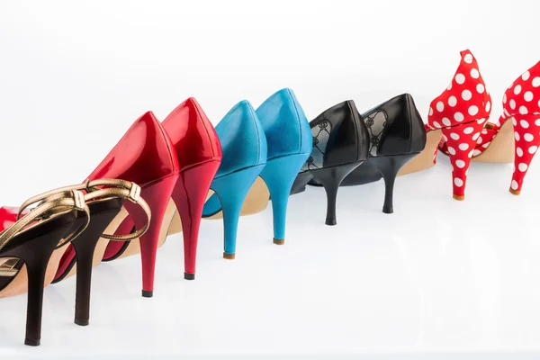 Shoes with high heels — Stock Photo, Image