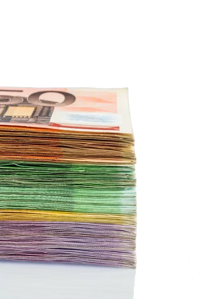 Many euro banknotes — Stock Photo, Image