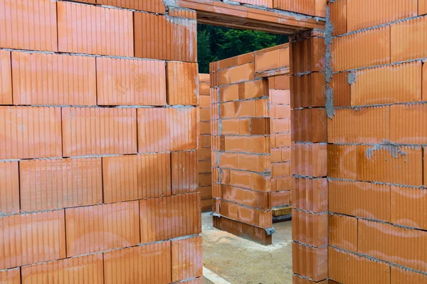 Costruzione di un edificio indipendente — Foto Stock