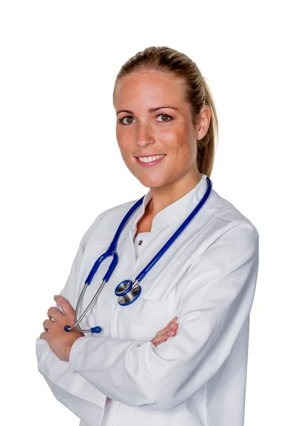 Friendly female doctor — Stock Photo, Image