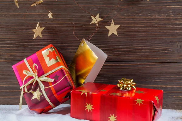 Ajándékok karácsonyra — Stock Fotó