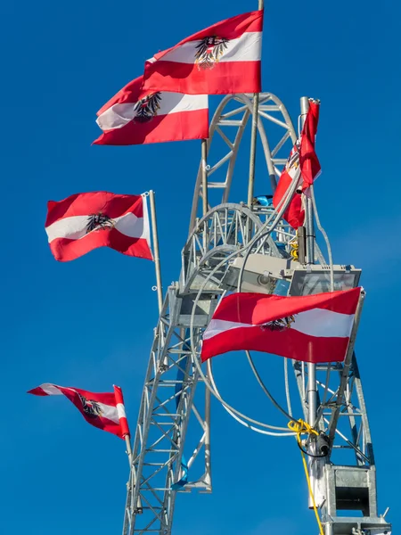 Bandeira austríaca — Fotografia de Stock