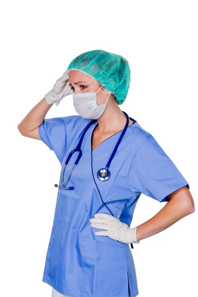 Enfermeira op — Fotografia de Stock