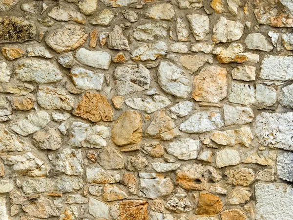 Muro di pietra, pietre naturali — Foto Stock