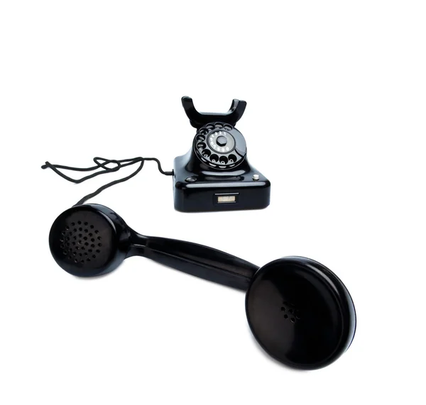 Antika, eski retro telefon. — Stok fotoğraf