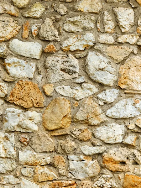 Parede de pedra, pedras naturais — Fotografia de Stock