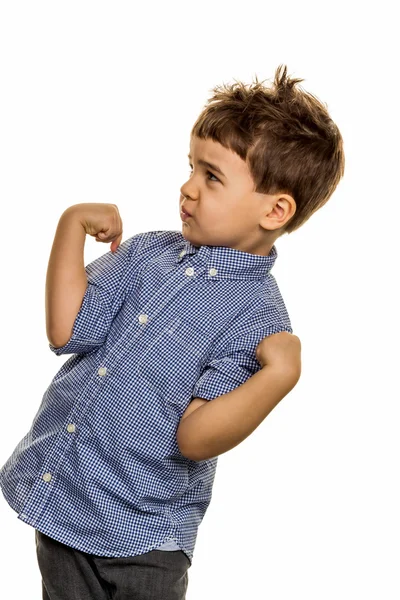 Menino em pose — Fotografia de Stock