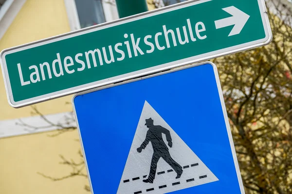 Landesmusikschule značky — Stock fotografie