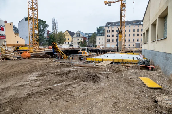 Nya byggnader i staden — Stockfoto