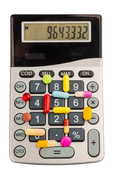 Tablets and calculators — Stock Photo, Image