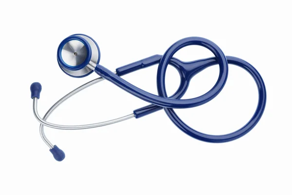Stethoscope against white background — Stock Photo, Image