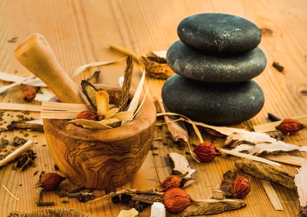 Chá de medicina tradicional chinesa — Fotografia de Stock