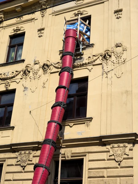 Rénovation d'une vieille maison — Photo