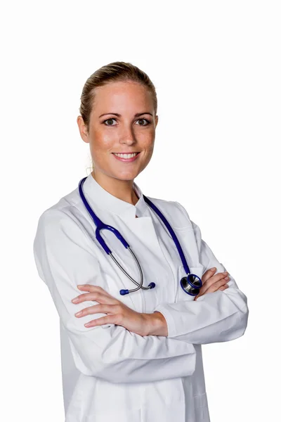 Friendly female doctor — Stock Photo, Image