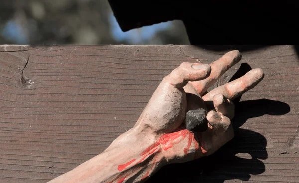 Easter crucifixion of jesus — Stock Photo, Image