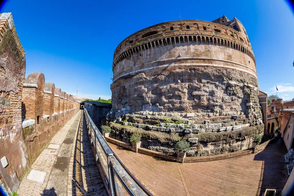 Italien, Rom, castel santangelo — Stockfoto