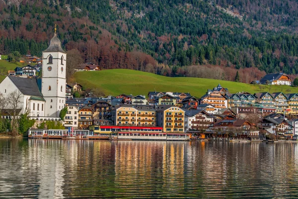 Oostenrijk, salzkammergut, santa. Wolfgang — Stockfoto