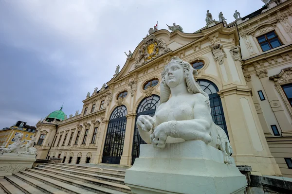 Austria, vienna, belvedere castle — Stock Photo, Image