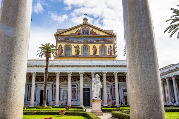 İtalya, Roma, san paolo fuori le mura — Stok fotoğraf