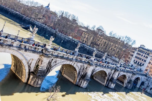 Rome. ponte santangelo — Stock Photo, Image