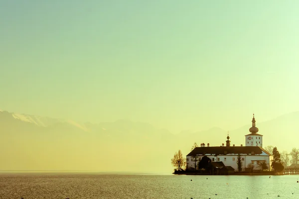 Österreich, Gmunden, schloss ort — Stockfoto