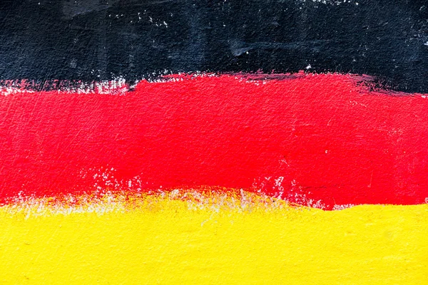 Niemiecka Flaga narodowa — Zdjęcie stockowe