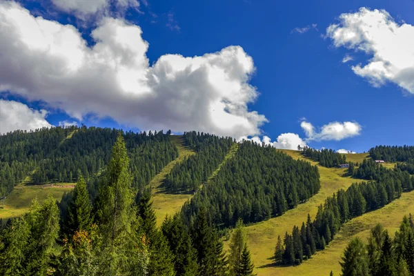 Skidåkning hinterstoder — Stockfoto