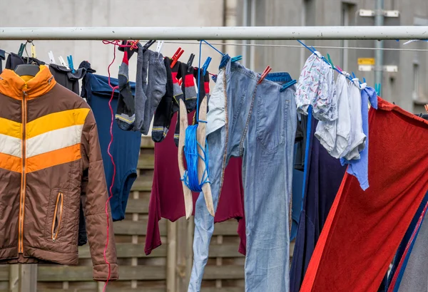 Clothes to dry — Stock Photo, Image