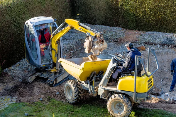 Private building site — Stock Photo, Image