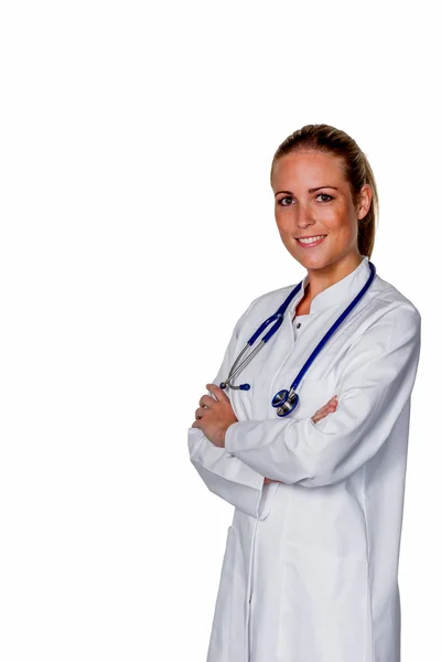 Friendly female doctor — Stock Photo, Image