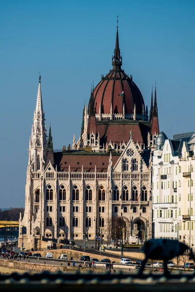 Ungarn, Budapest, Parlament — Stockfoto