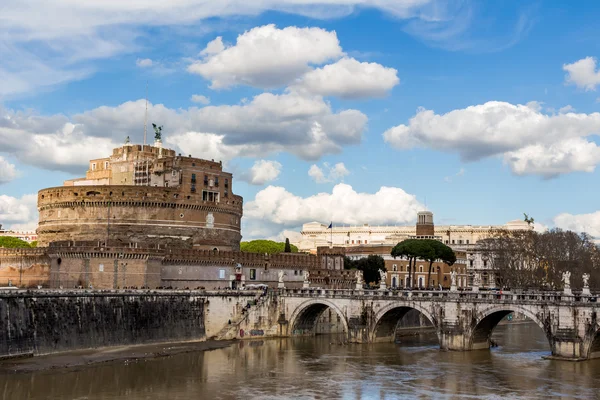 Рим. castel sant angelo — стоковое фото